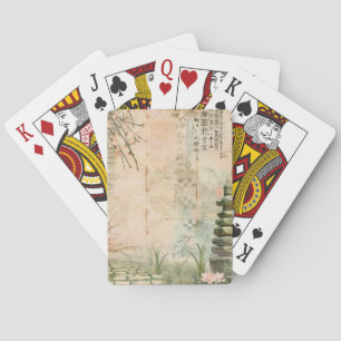 Kersebloesemtuin Scène (2) Pokerkaarten