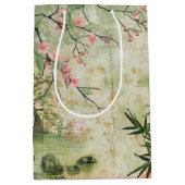 Kersebloesemtuin Scène (5) Medium Cadeauzakje (Voorkant)