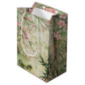 Kersebloesemtuin Scène (5) Medium Cadeauzakje (Achterkant Gekanteld)