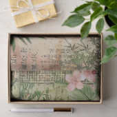 Kersebloesemtuin Scène (5) Tissuepapier (Geschenk)