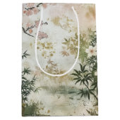 Kersebloesemtuin Scène (6) Medium Cadeauzakje (Voorkant)