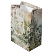 Kersebloesemtuin Scène (6) Medium Cadeauzakje (Achterkant Gekanteld)
