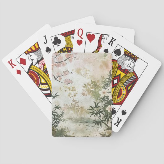 Kersebloesemtuin Scène (6) Pokerkaarten (Achterkant)
