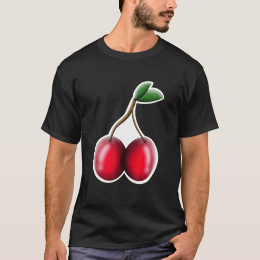 Kersen 1 t-shirt (Voorkant)