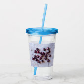 Kersen Acryl Drinkbeker (Achterkant)