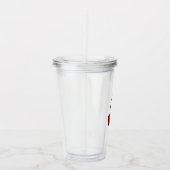 Kersen - Acryl Tumbler Drinkbeker (Rechts)