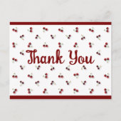 Kersen Ansichtkaart Briefkaart (Voorkant)