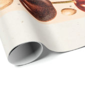  kersen Antiek kersen fruit Cadeaupapier (Rol Hoek)