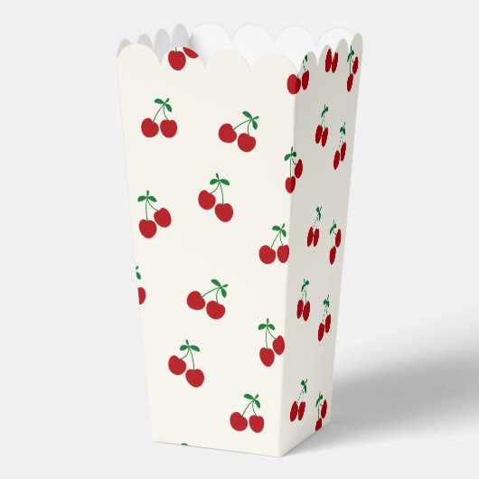 kersen-Baby shower Bedankdoosjes (Achterkant)