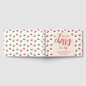 kersen-Baby shower Gastenboek (Volledig)