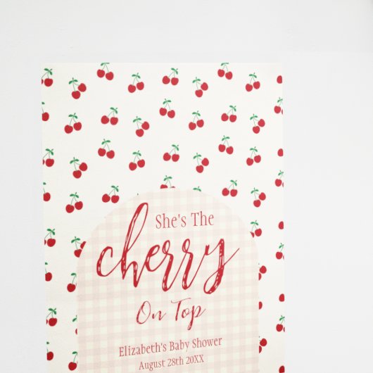 Kersen Baby Shower Poster
