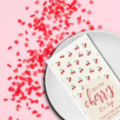 kersen-Baby shower Servet