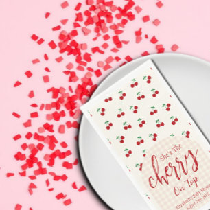 kersen-Baby shower Servet