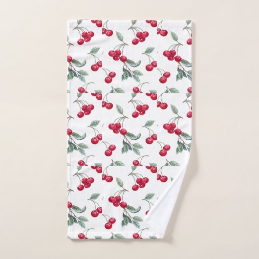 Kersen Bad Handdoek (Handdoek)