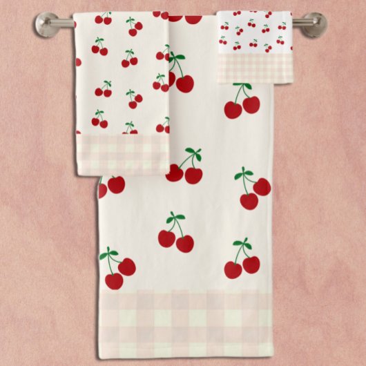 Kersen Bad Handdoek