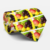 Kersen Bananen en appels Stropdas (Opgerold)