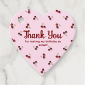 Kersen Bedankt Label (Voorkant)