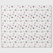 Kersen, bessen en bogen! cadeaupapier (Vlak)