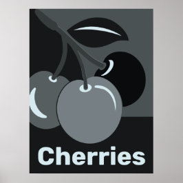 Kersen Bij Volle Maan Keuken Muur Decoratie - Post