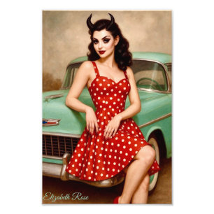 Kersen Bombshell Foto Afdruk