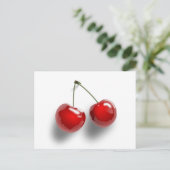 Kersen Briefkaart (Staand voorkant)