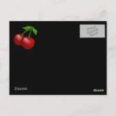 Kersen Briefkaart (Achterkant)