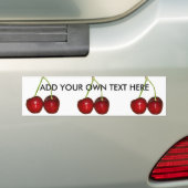 Kersen Bumpersticker (Op auto)