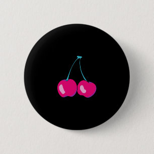 kersen-Button Ronde Button 5,7 Cm