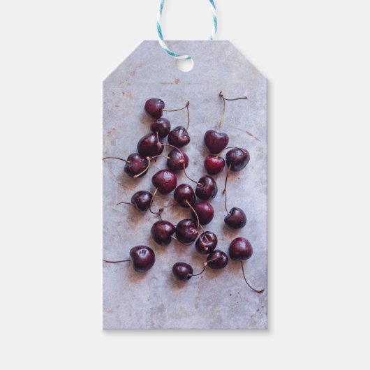 Kersen Cadeaulabel (Voorkant)