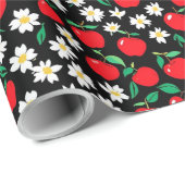 Kersen Cadeaupapier (Rol Hoek)