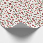 Kersen Cadeaupapier (Hoek)