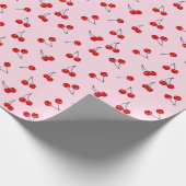 Kersen Cadeaupapier (Hoek)