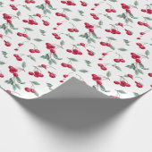 Kersen Cadeaupapier (Hoek)