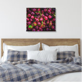 Kersen Canvas Afdruk (Insitu (Slaapkamer))