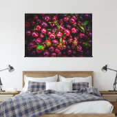 Kersen Canvas Afdruk (Insitu (Slaapkamer))
