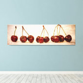 Kersen Canvas Afdruk (Insitu (Houten vloer))