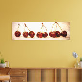 Kersen Canvas Afdruk (Insitu (Woonkamer))