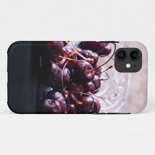 Kersen Case-Mate iPhone Case (Achterkant (horizontaal))