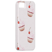 kersen cupcakes Case-Mate iPhone case (Back/Rechts)