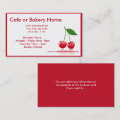 Kersen D2 Visitekaartjes (Voorkant / Achterkant)