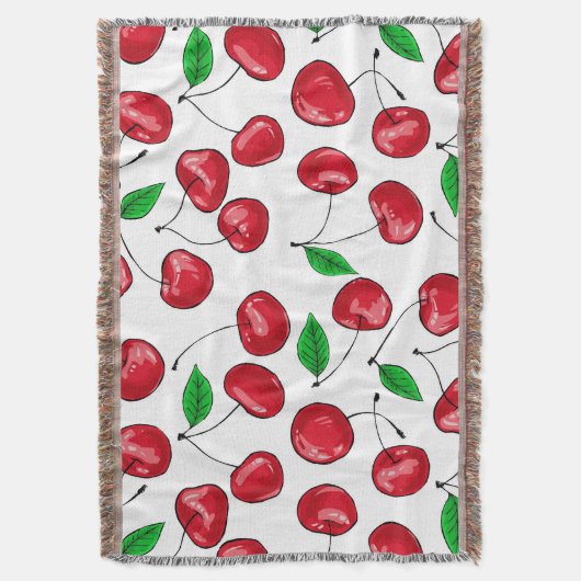Kersen Deken (Voorkant Verticaal)