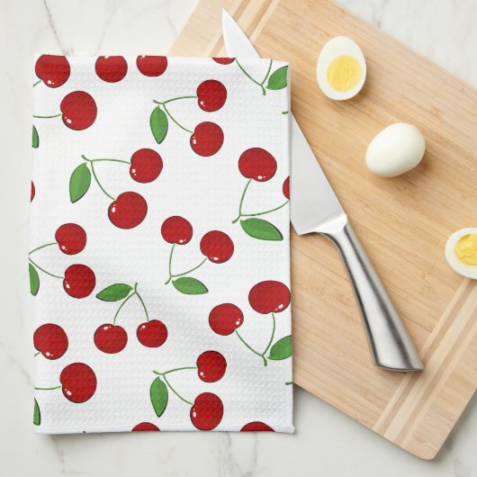Kersen Design Kitchen Towel Theedoek (Quarter Fold)