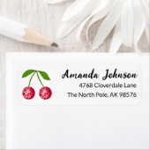 Kersen Disco Bal Retouradres Etiket (Insitu)