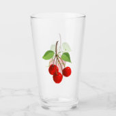 Kersen Drink glas (Voorkant)