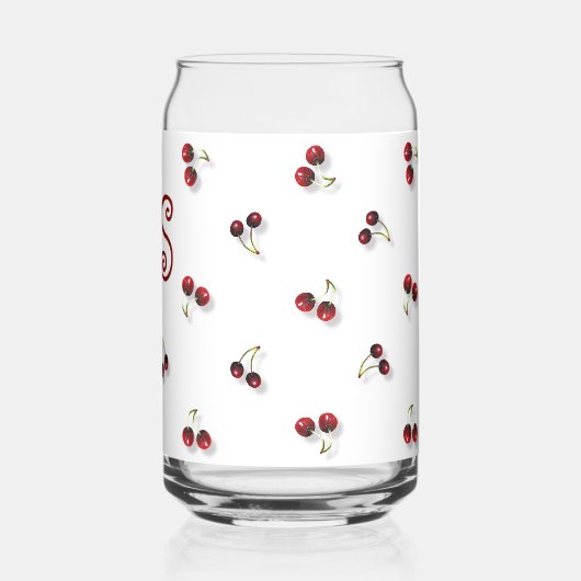 Kersen Drink glas (Achterkant)