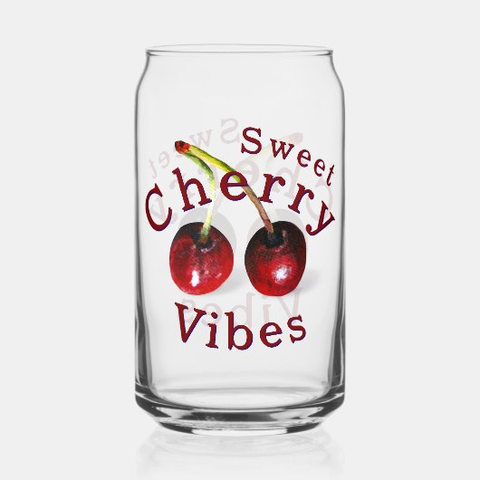 Kersen Drink glas (Achterkant)