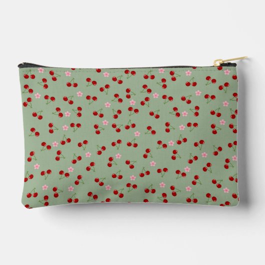 Kersen en bloemen etui (Achterkant)