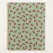 Kersen en bloemen planner (Voorkant)