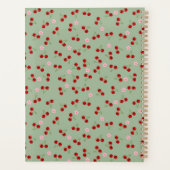 Kersen en bloemen planner (Achterkant)
