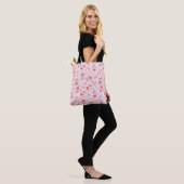 Kersen en boog tote bag (Op model)